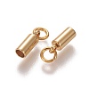 201 Stainless Steel Cord Ends STAS-L226-016A-G-2
