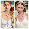 6Pcs 3 Colors 1MM Polyester&Cotton Waxed Cord 5-Strand Necklace Making MAK-TA0001-36B-7