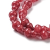 Natural White Jade Beads Strands G-C039-B02-4