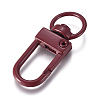 Baking Paint Alloy Swivel Clasps PALLOY-TAC0011-45D-2