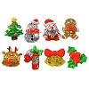 Christmas Theme Transparent Resin Cabochones PW-WG91FD0-01-1