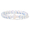 Opalite Round Beads Stretch Bracelets YG0612-15-1