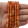 Natural Banded Agate Beads Strands G-D344-A34-03-2