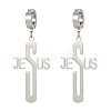 201 Stainless Steel Clip-on Earrings FS-WGD509B-08-1