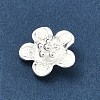 925 Sterling Silver Flower Charms STER-H119-02S-2