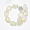 Natural White Agate Beads Strands G-T122-01C-2