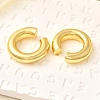 Rack Plating Brass Round Cuff Earrings EJEW-R150-16G-5