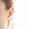 32Pcs 8 Style Brass Clip-on Earring Findings KK-HY0001-04-4