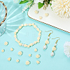 60Pcs 3 Styles Dyed Synthetic Coral Carved Beads CORA-SC0001-09-3