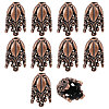 2 Bags Alloy Bead Caps FIND-PH0038-39R-1