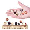 Wooden Buttons BUTT-PH0004-02-3