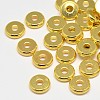Brass Spacer Beads X-KK-E357-7mm-G-2