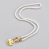 304 Stainless Steel Pendant Necklaces NJEW-B0001-06G-1