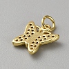 Brass Micro Pave Cubic Zirconia Charms LS-KK-WH20001-13A-2