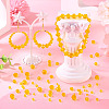 4 Strands 4 Styles Glass Beads Strands EGLA-TA0012-97D-7