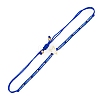 Miyuki Seed Braided Bead Bracelet with Open Star BJEW-P269-31E-2