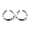 201 Stainless Steel Hoop Earrings EJEW-P304-15A-P-4