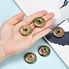 Natural Unakite Pendants G-C220-F01-30mm-1