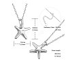 SHEGRACE Rhodium Plated 925 Sterling Silver Pendant Necklaces JN826A-2