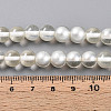 Baking Paint Transparent Glass Beads X1-DGLA-N011-8mm-01-4