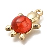 Acrylic Alloy Pendants FIND-M041-03D-2