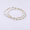 2Pcs 2 Styles Glass Seed Beads Stretch Bracelet Sets BJEW-SW001591-2