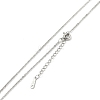 Brass Pendant Necklaces NJEW-B0002-04P-3