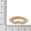 Rack Plating Brass Micro Pave Cubic Zirconia Twister Clasps KK-NH0002-17G-01-3