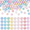 135Pcs 9 Colors Anti-Tarnish Electroplate Glass Beads Strands GLAA-TA0003-61-1