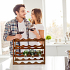 Wood Tabletop Wine Rack ODIS-WH0038-252A-5