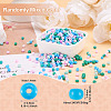 Opaque Glass Round Seed Beads GLAA-TAC0025-07B-01-4