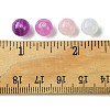 64Pcs 4 Colors Round Imitation Cat Eye Resin Beads RESI-FS0001-66B-5
