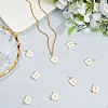 10Pcs Rack Plating Brass Enamel Pendants KK-BBC0020-60G-01-3