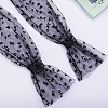 Outdoor Cycling Polyester Lace Sleeves AJEW-WH20067-033B-7