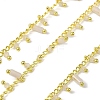 Handmade Brass Column Link Chains CHC-L053-12G-02-1