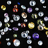 100Pcs 10 Styles Cubic Zirconia Cabochons ZIRC-YW0001-20A-5