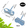 Portable Cute PVC Glasses Cases FIND-WH0145-50B-2