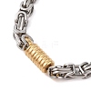 PVD Vacuum Plating 304 Stainless Steel Link Chain Bracelet BJEW-Z023-01A-1-3