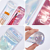 100Pcs 2 Colors Rectangle PP Plastic Resealable Packaging Bags AJEW-CN0004-54-5