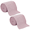 95% Cotton & 5% Spandex Fiber Ribbing Fabric for Cuffs OCOR-WH0082-148D-1