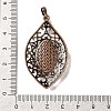 Natural Rhodonite Pendants G-H065-3R-05-3