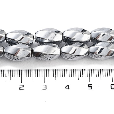 Synthetic Magnetic Hematite Beads Strands G-P545-G01-01G-1