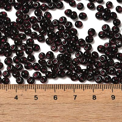 Transparent Colours Glass Seed Beads X1-SEED-P006-02A-14-1