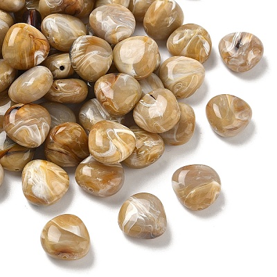 Acrylic Imitation Gemstone Beads MACR-K359-74B-1