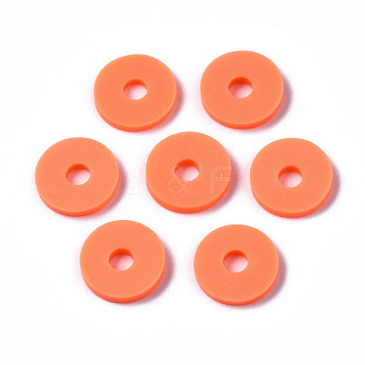 Handmade Polymer Clay Beads CLAY-R067-8.0mm-B12-1