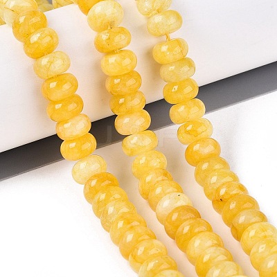 Natural White Jade Beads Strands G-Q613-01F-19-1