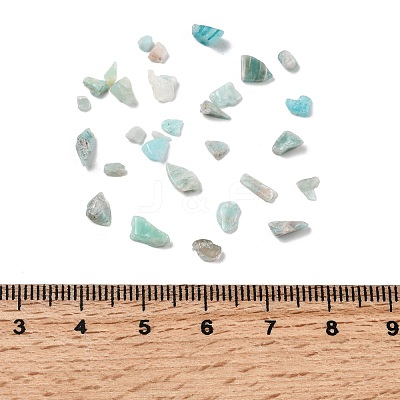 Natural Amazonite Chip Beads G-O103-08-1