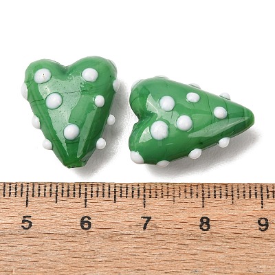 Handmade Lampwork Enamel Beads LAMP-Z025-01I-1