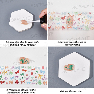 10 Rolls PET Sticker Tapes AJEW-WH20020-246A-36-1