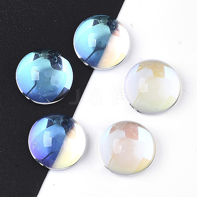 Transparent Glass Cabochons LS-EGLA-N004-03B-01-1